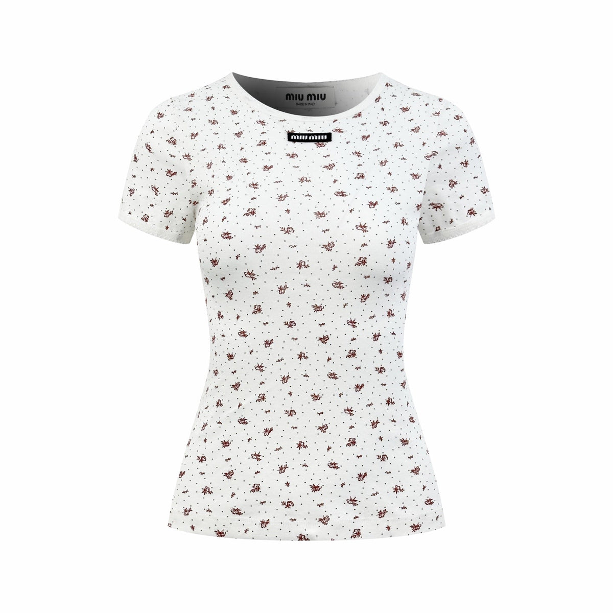 2026 Women's MM Floral Short-Sleeved T-Shirt (FF745)