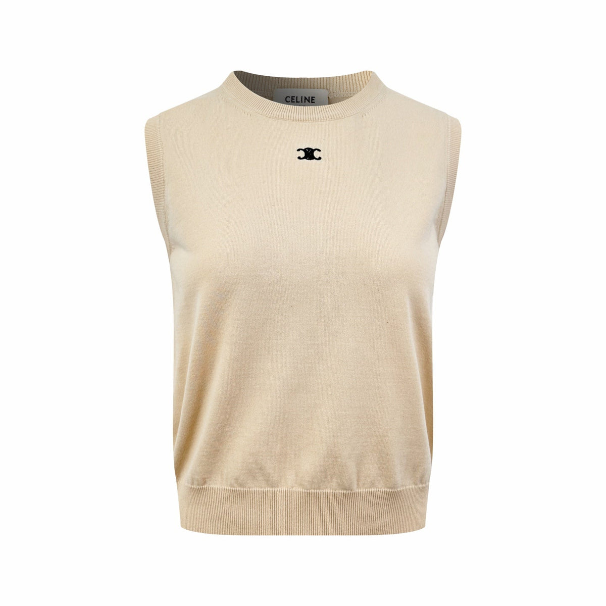 2026 Women's Ce Logo Embroidered Sweater Vest (DD111)