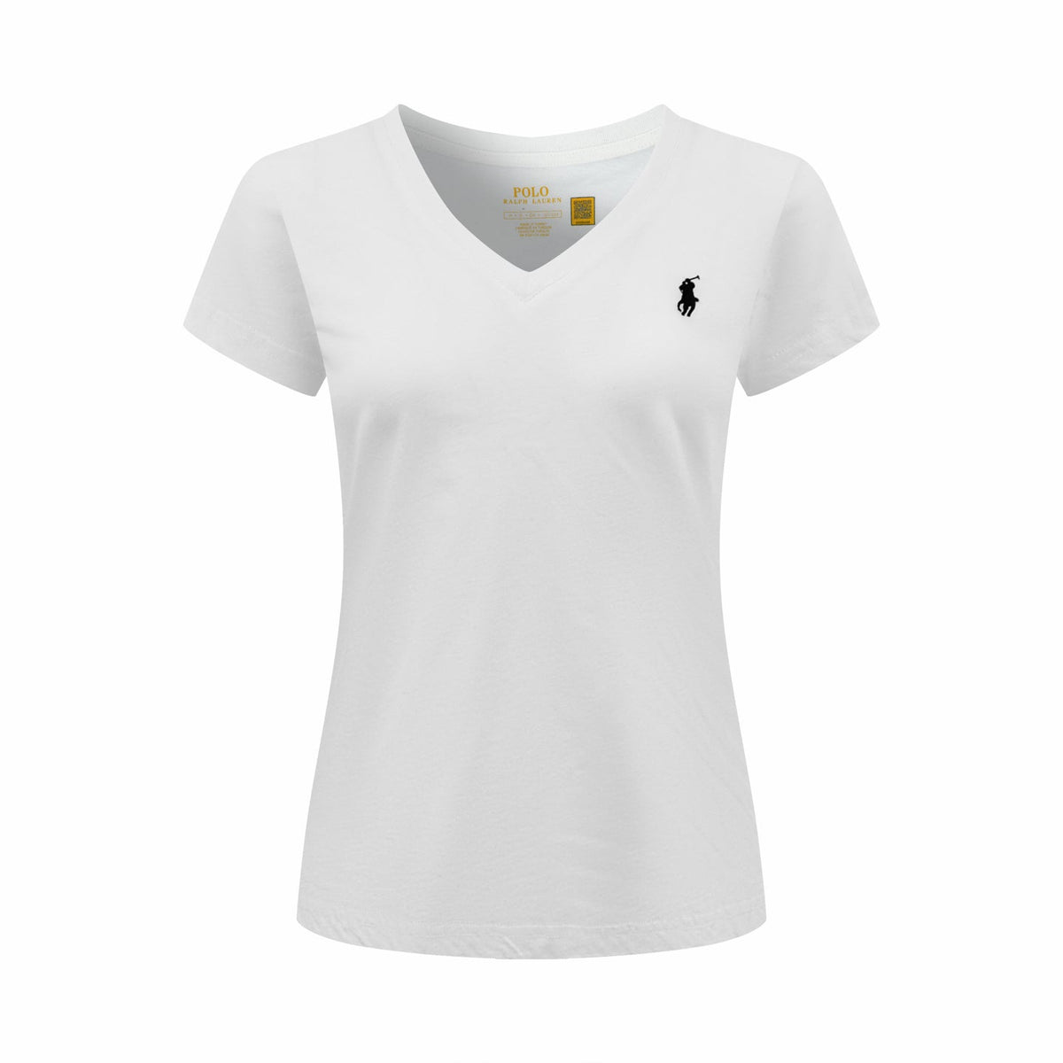 2026 Women's RL Embroidered V-neck Short-sleeved Top (FF743)