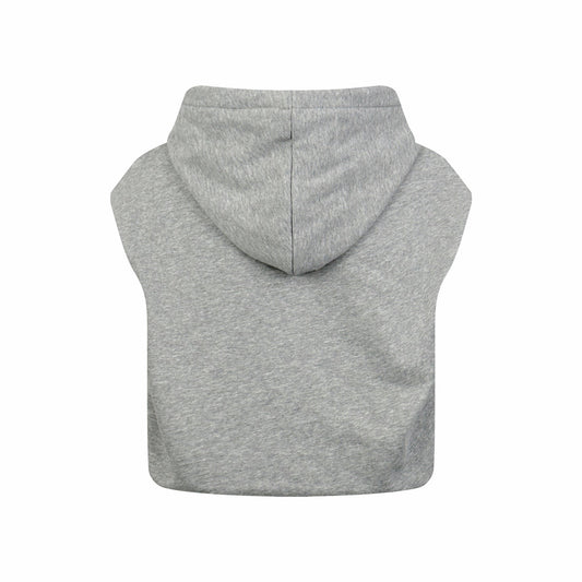 2026 Women's FF Leather Sleeveless Hooded Sweatshirt (EE431)