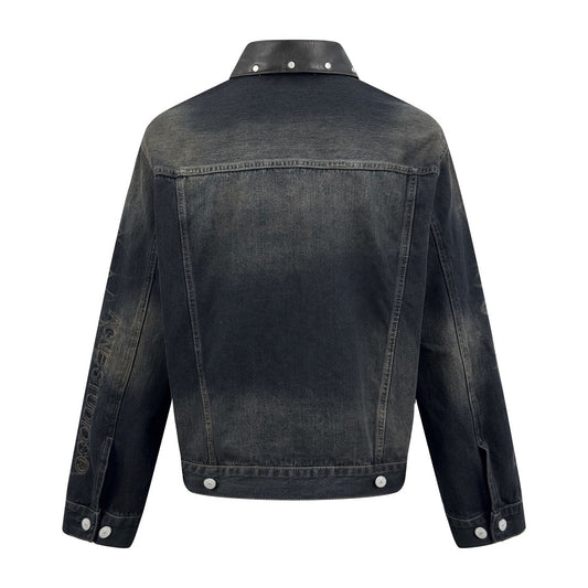 2026 New Acn Embroidered Denim Jacket (MM081-C20)