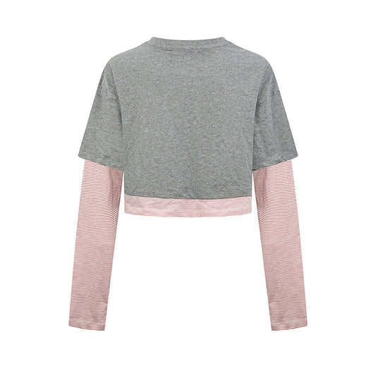 2026 Women's MM Logo Multi-color Long-Sleeved Shirt (FF803)