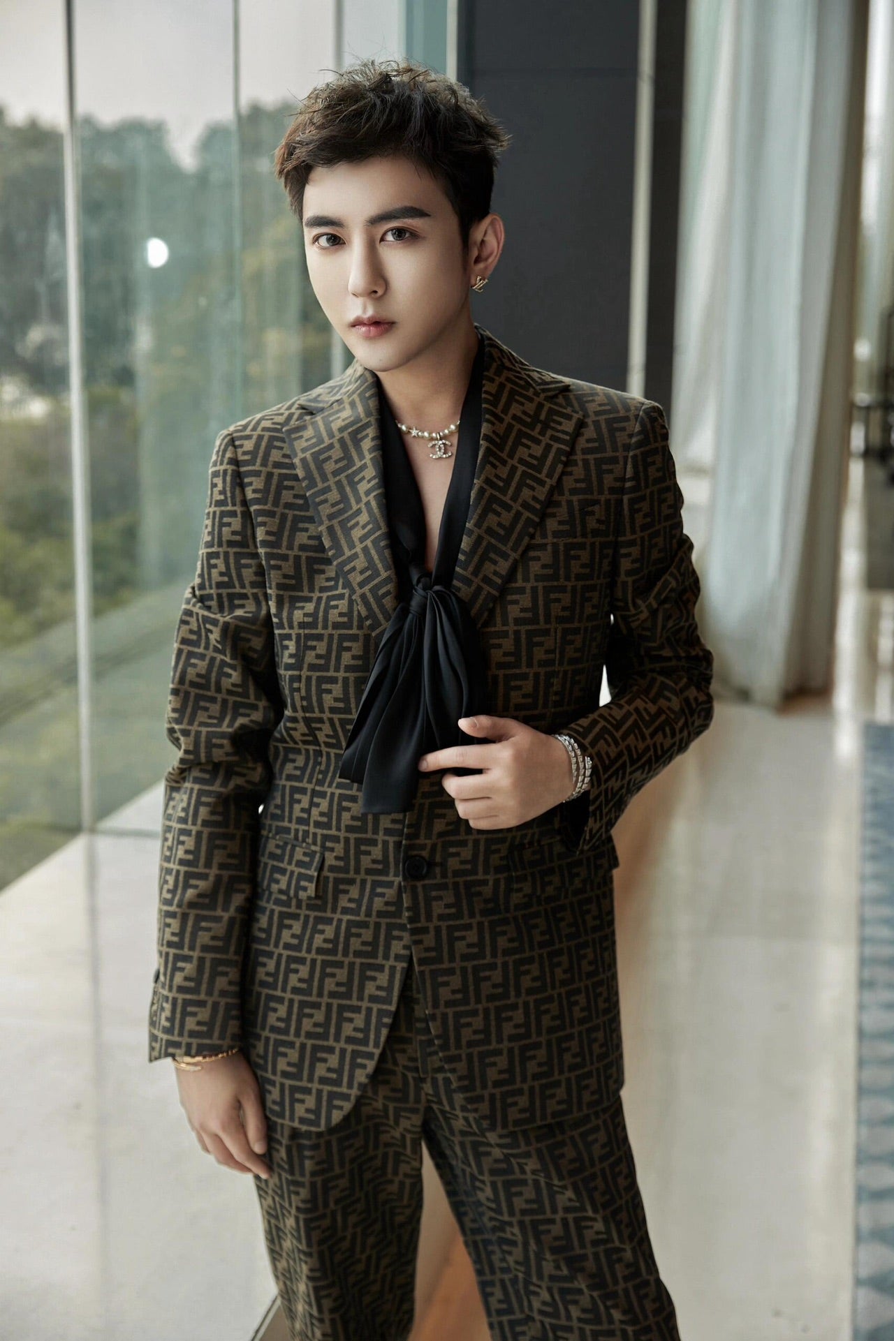 2026 New FF All-Over Print Suit (55039-D30)