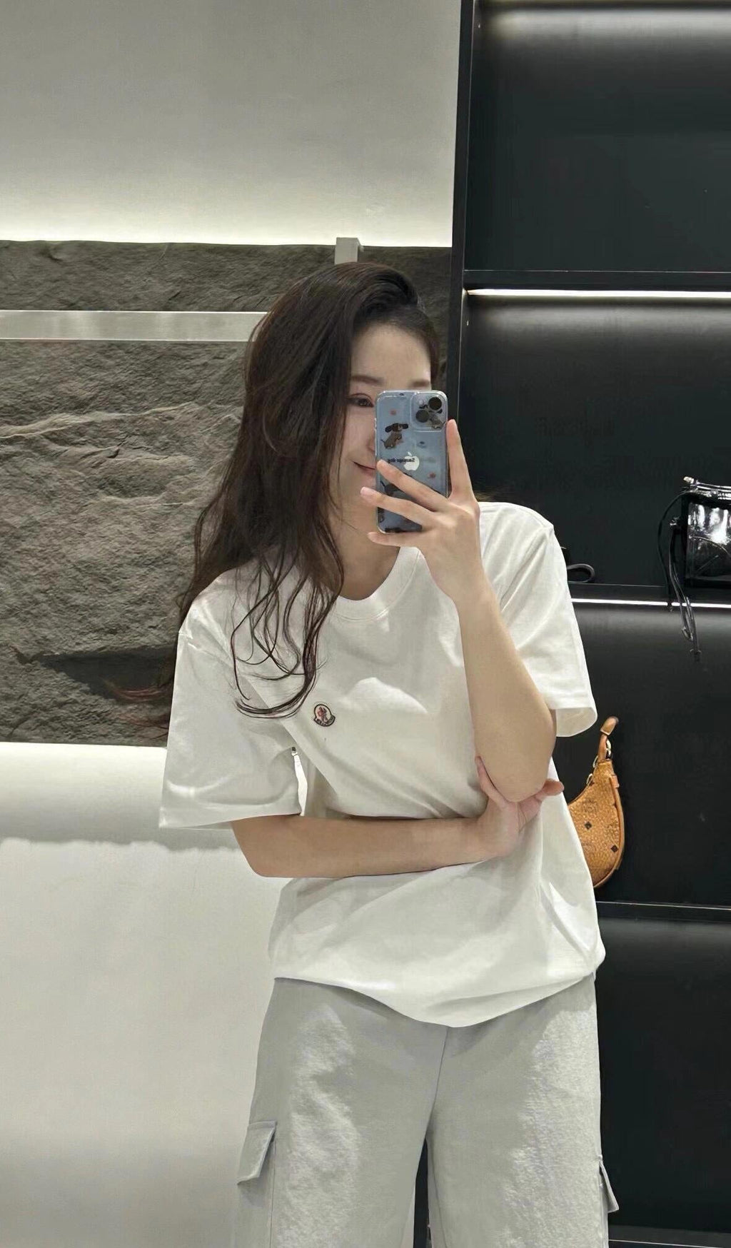 2026 New Mon Logo Short-Sleeved Shirt (25110-A00)