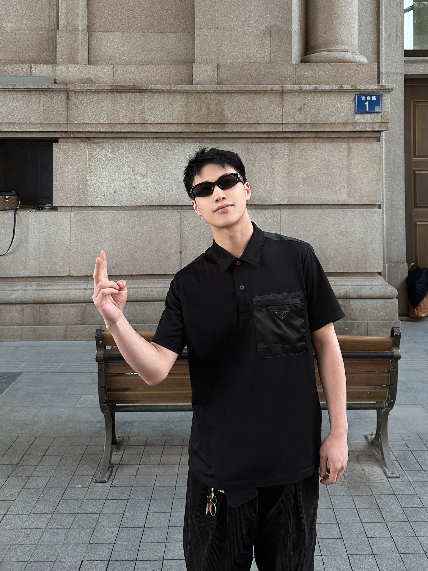 2026 New Triangle Brand Pocket Polo Shirt (MM001-A50)