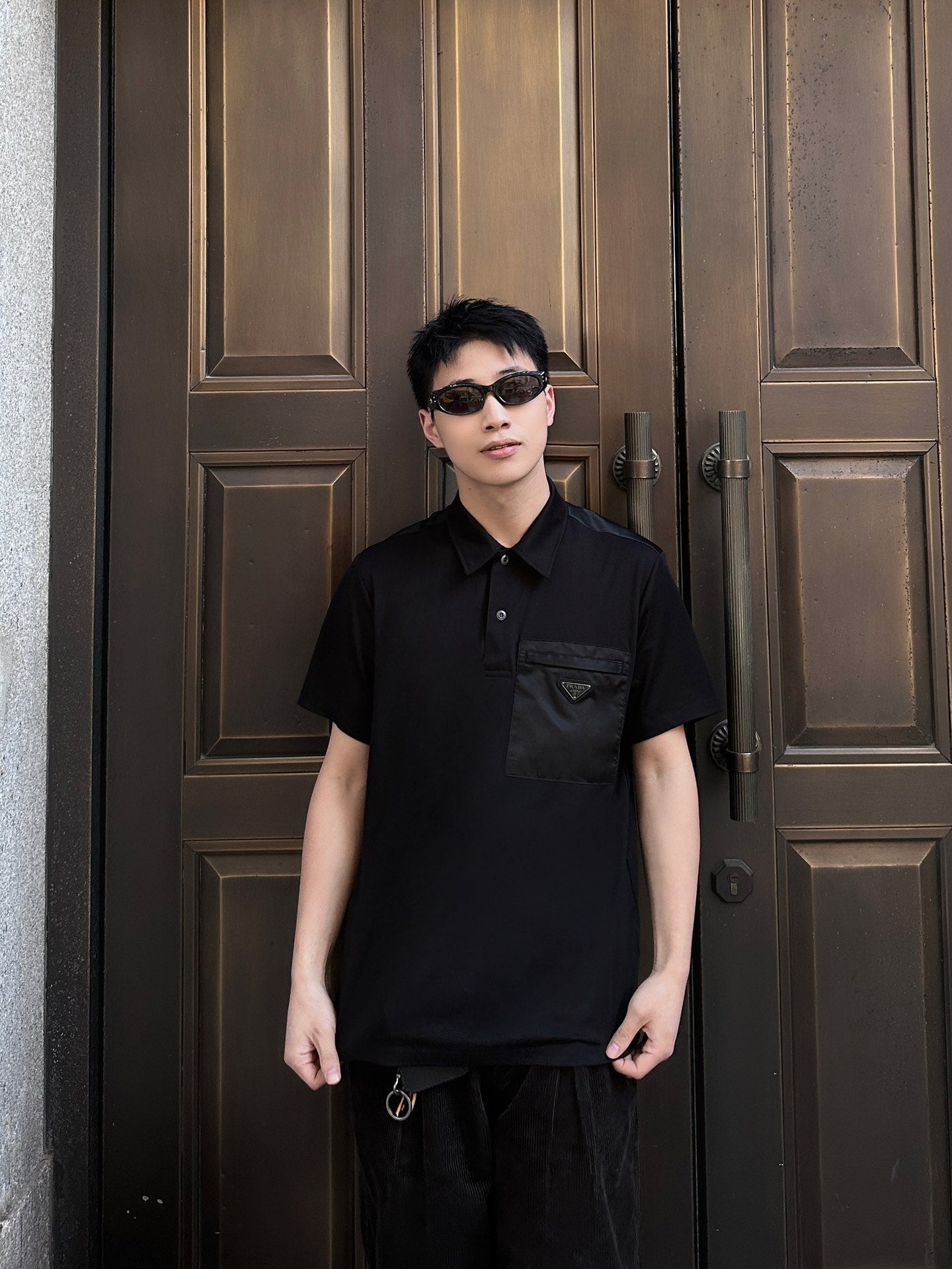 2026 New Triangle Brand Pocket Polo Shirt (MM001-A50)