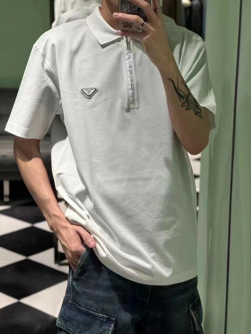 2026 New Triangle Brand Polo Shirt (25109-A40)