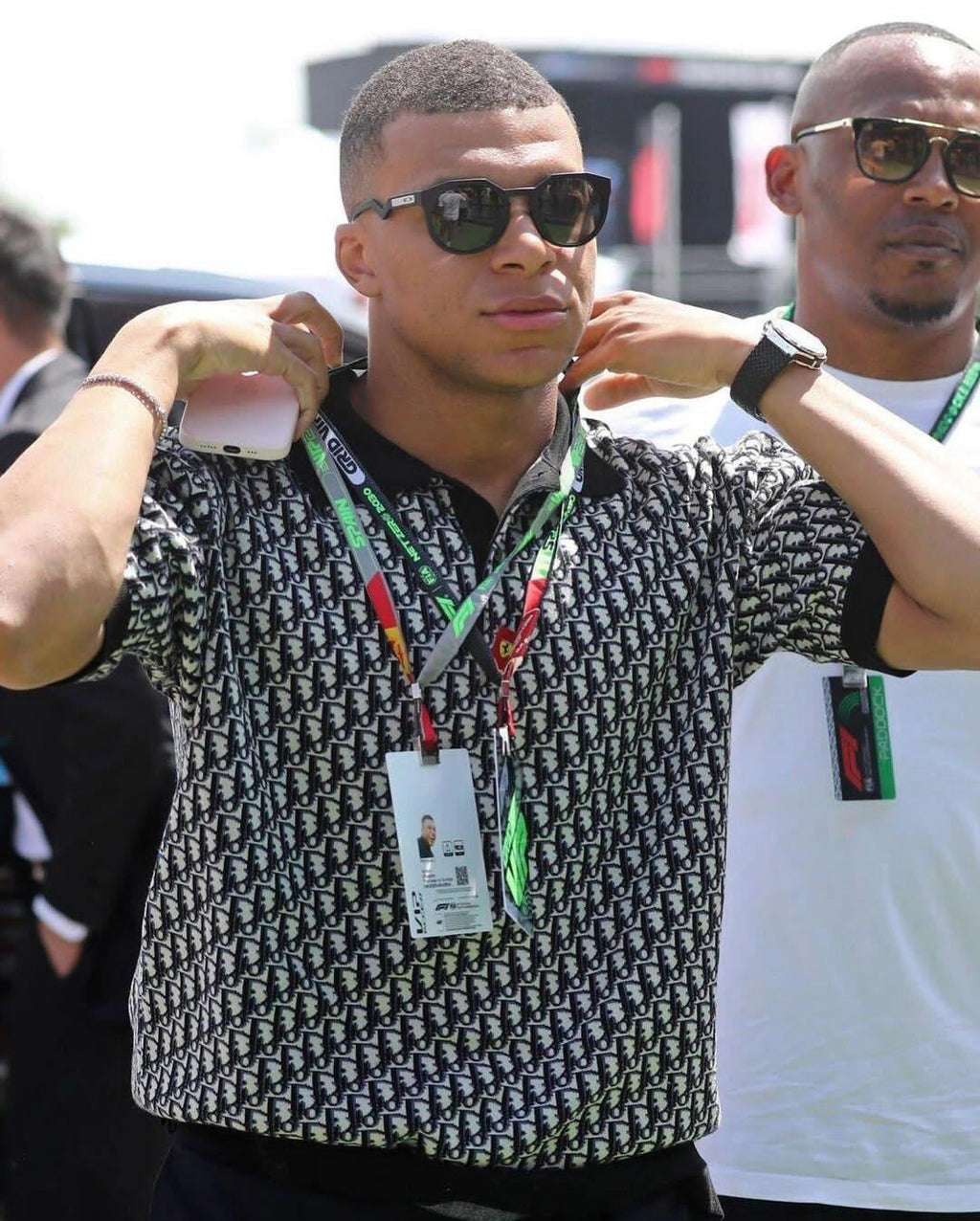 2026 New CD Knit Jacquard Polo Shirt (25128-A90)
