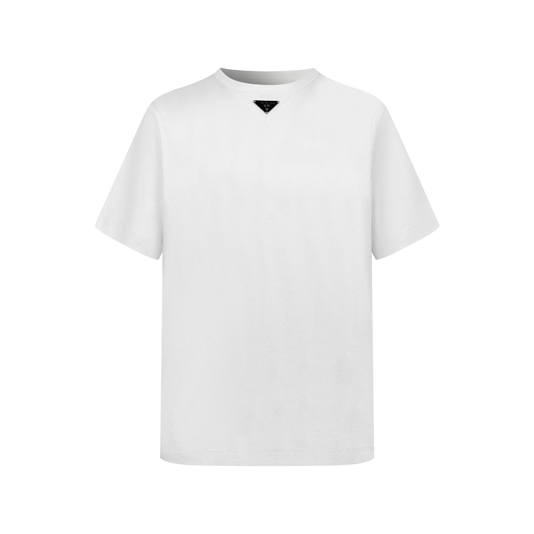 2026 New Triangle Brand T-shirt with Chest Triangle Logo (25214-A20)
