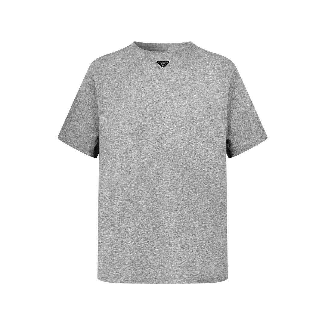 2026 New Triangle Brand T-shirt with Chest Triangle Logo (25214-A20)