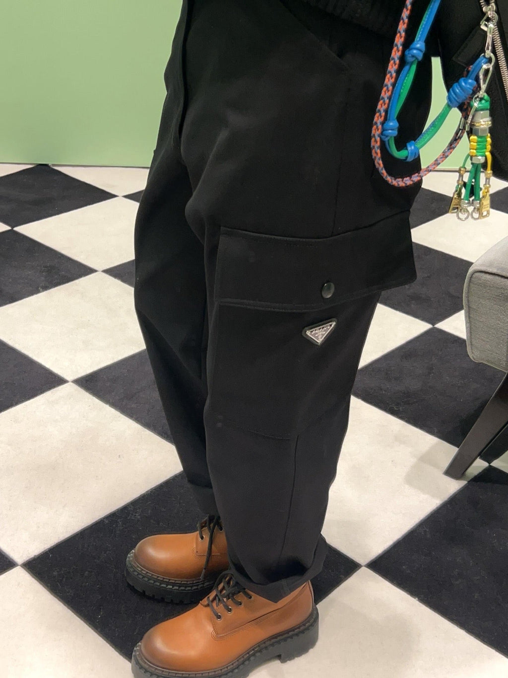 2026 New Triangle Brand Trousers with Pocket Triangle Logo (MM031-B30)