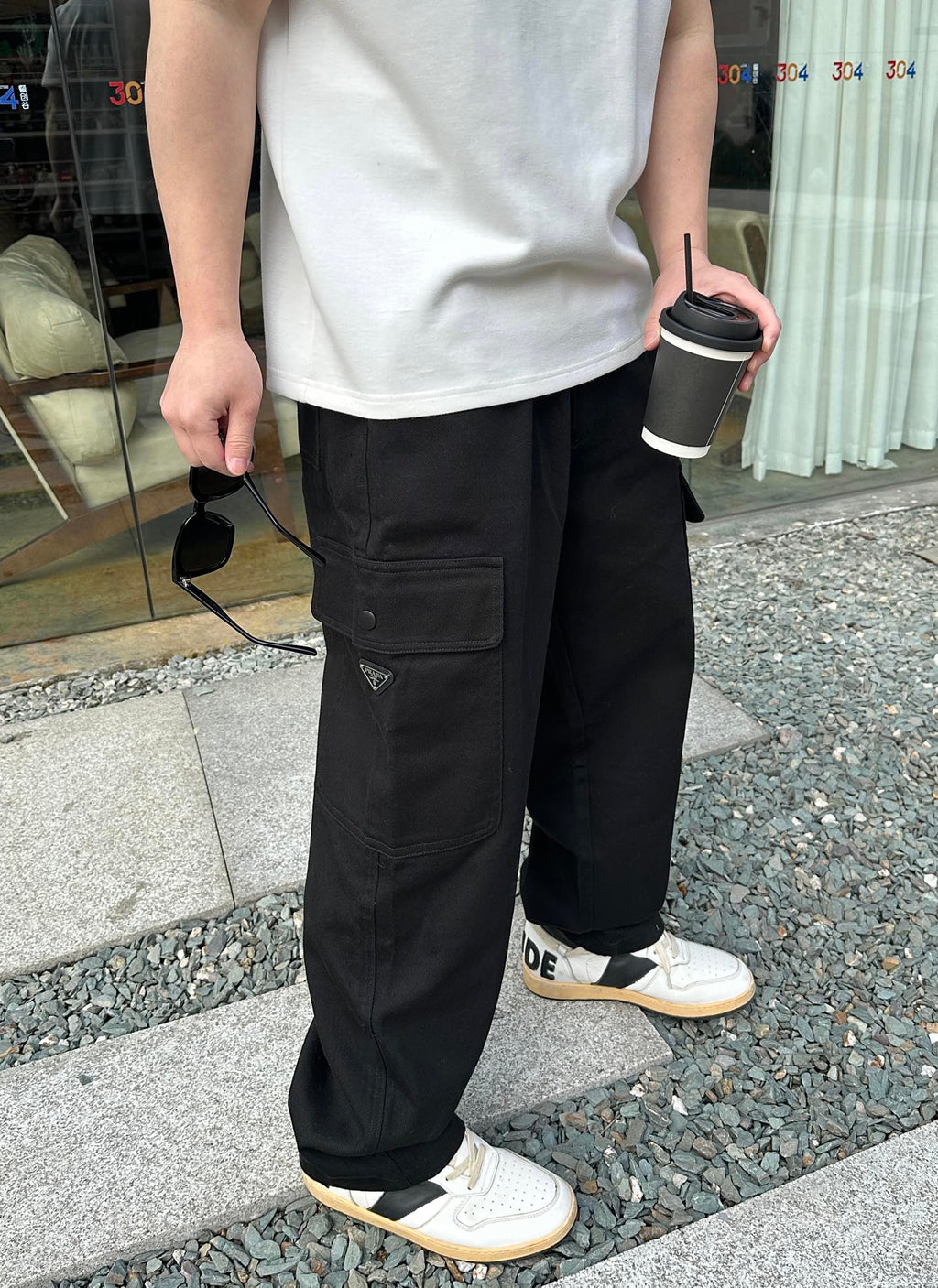 2026 New Triangle Brand Trousers with Pocket Triangle Logo (MM031-B30)