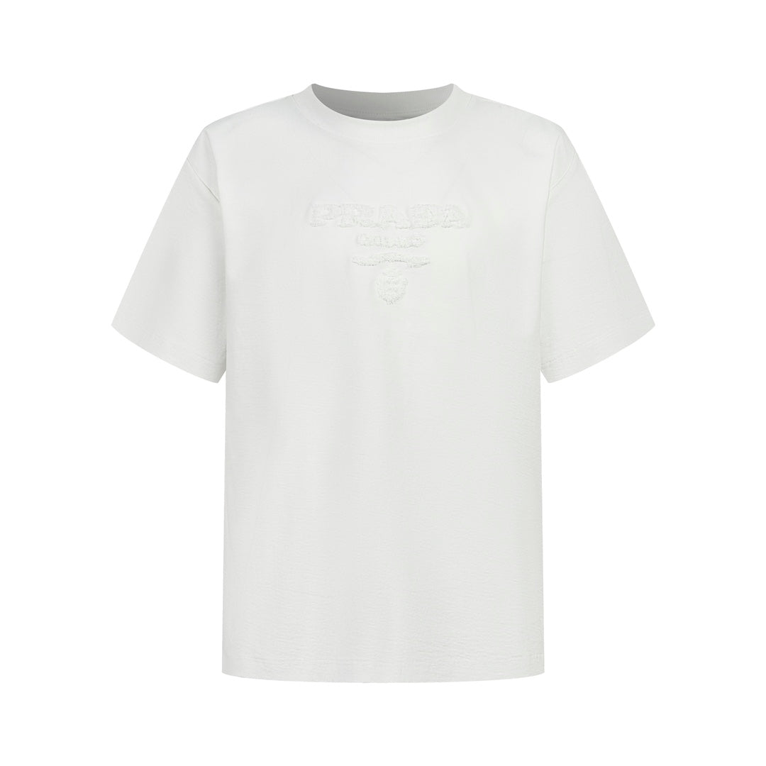 2026 New Triangle Brand Towel Embroidered Short-Sleeved Shirt (25213-A15)