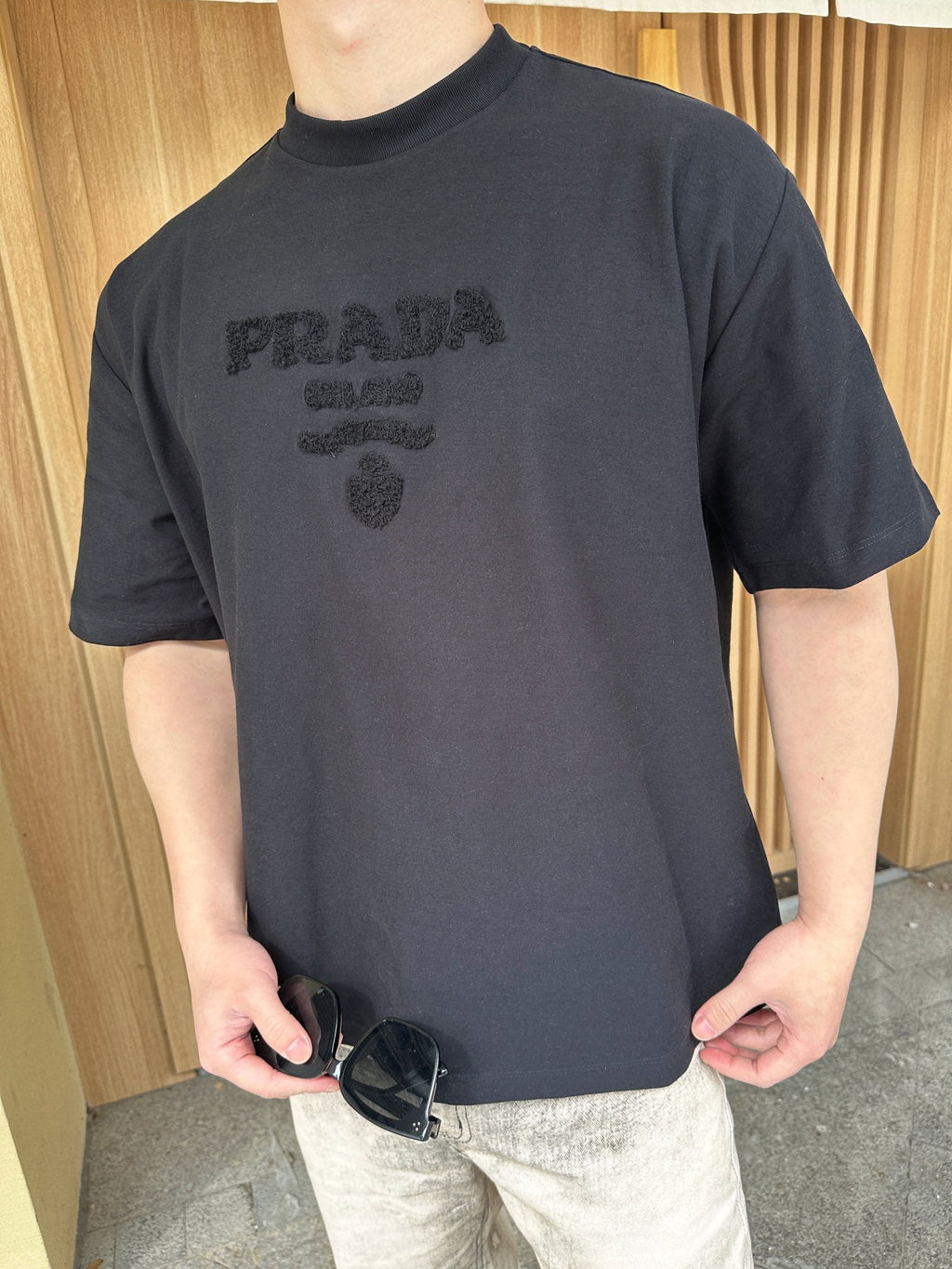 2026 New Triangle Brand Towel Embroidered Short-Sleeved Shirt (25213-A15)