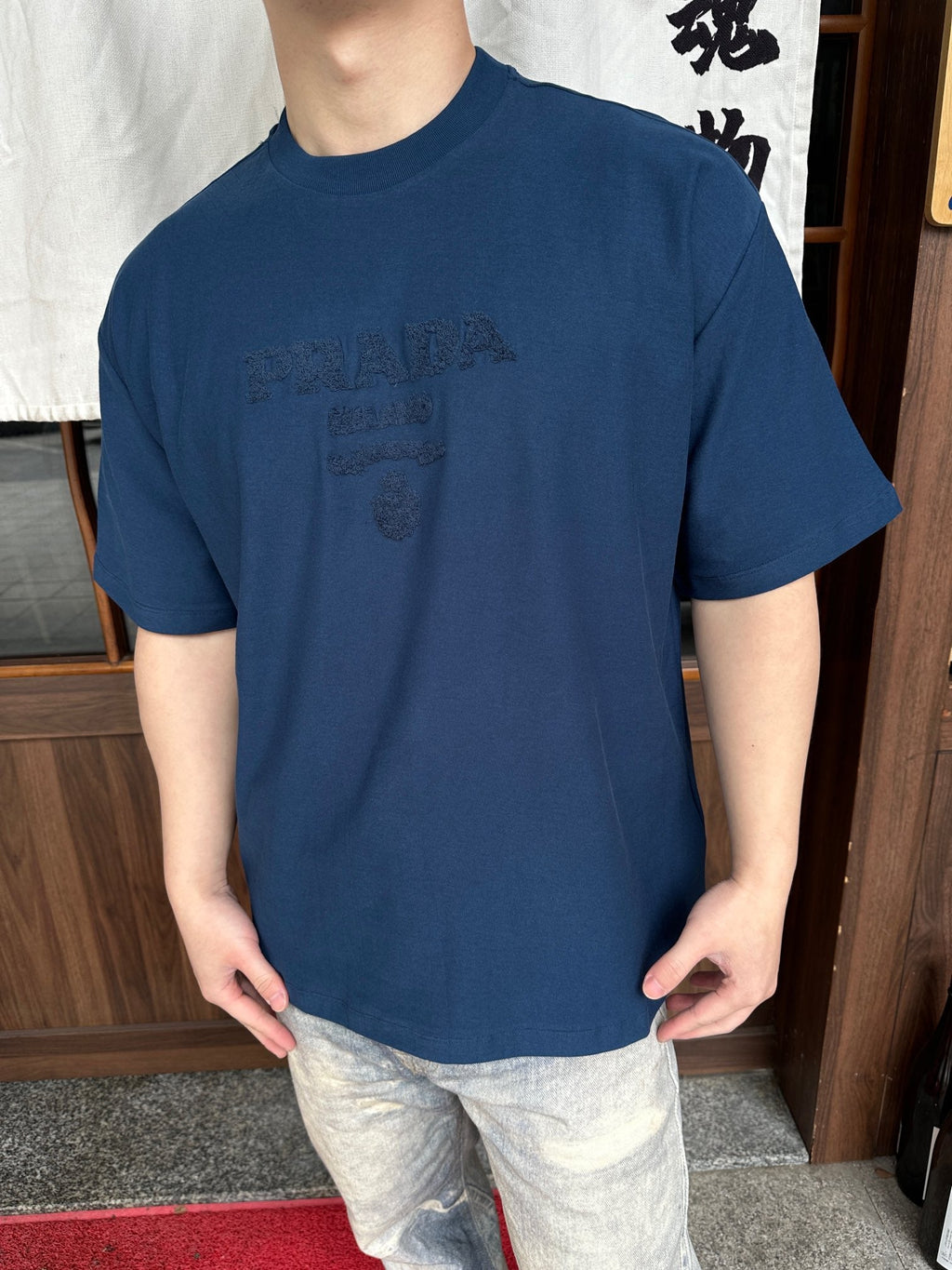 2026 New Triangle Brand Towel Embroidered Short-Sleeved Shirt (25213-A15)
