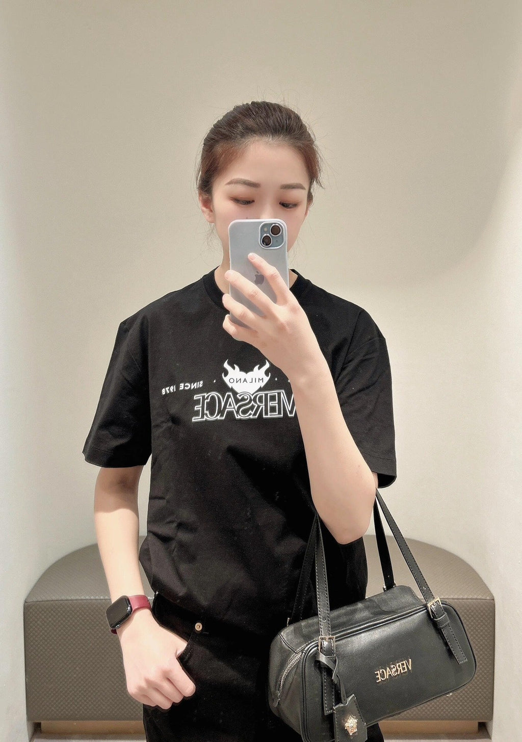 2026 New Ve Printed Logo Short-Sleeved T-Shirt (25177-A05)