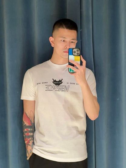 2026 New Ve Printed Logo Short-Sleeved T-Shirt (25177-A05)