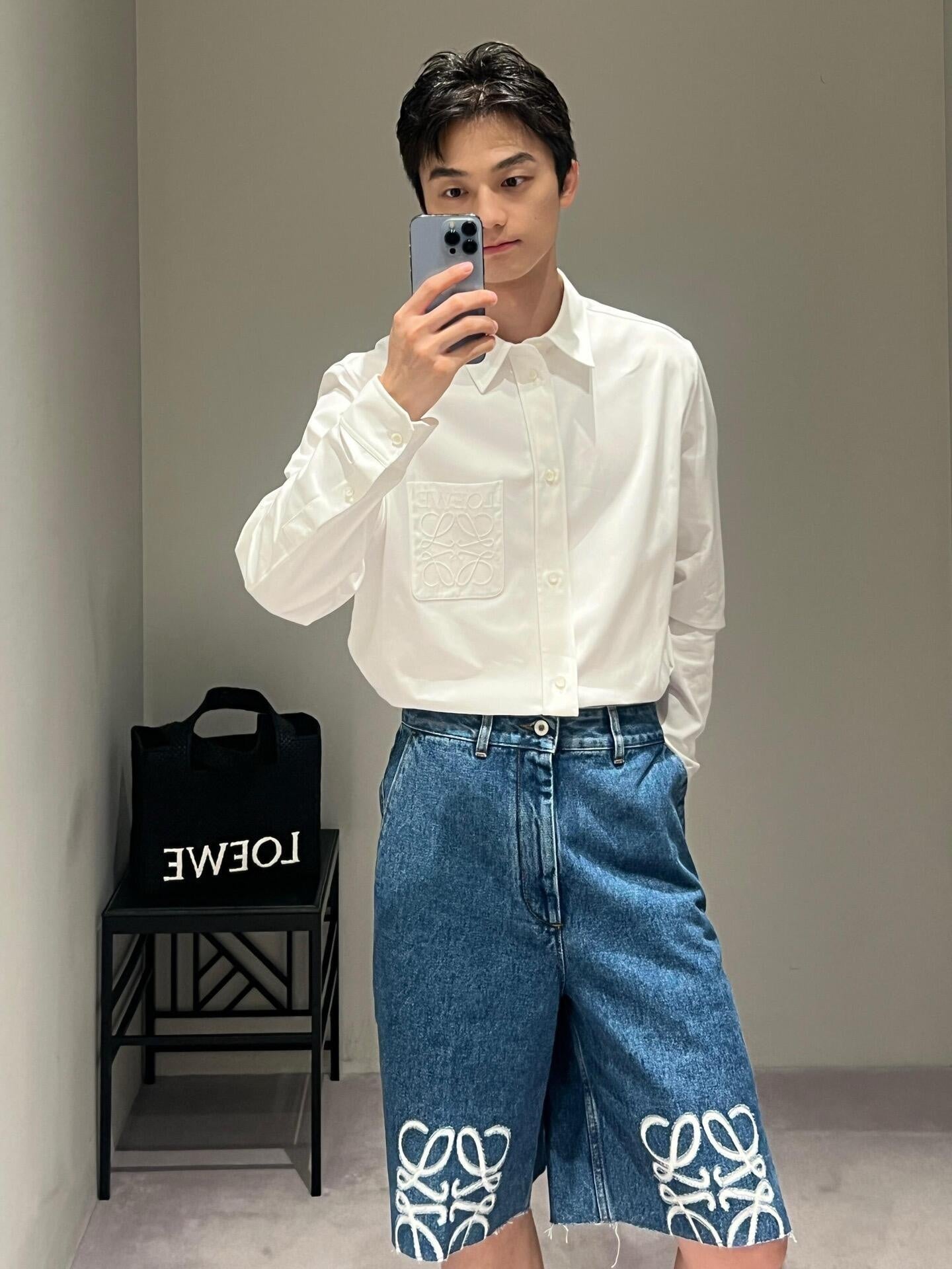 2026 New Way Tannin Denim Shorts (MM032-B50)