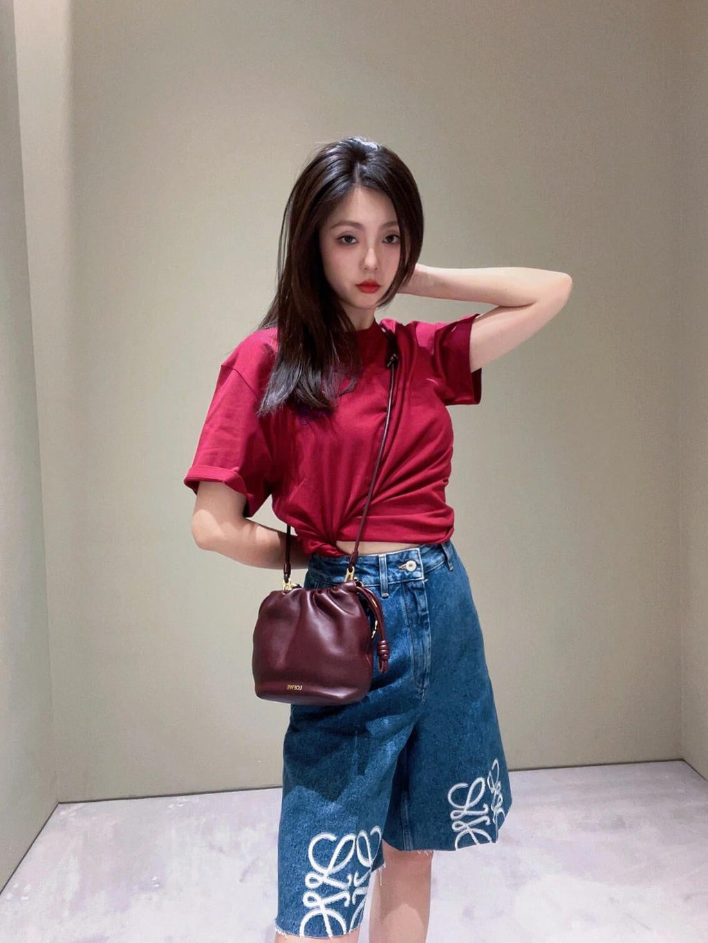 2026 New Way Tannin Denim Shorts (MM032-B50)