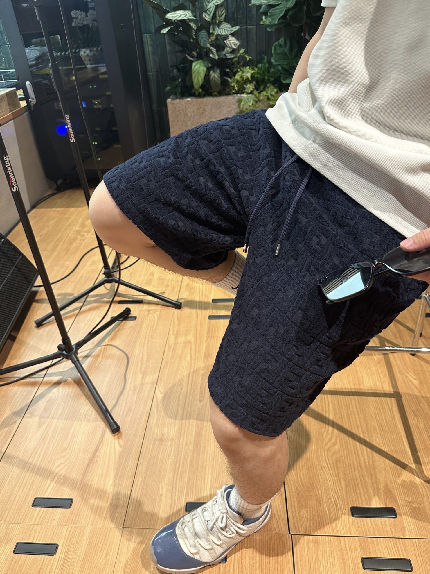 2026 New FF Logo Embossed Shorts (MM038-A60)