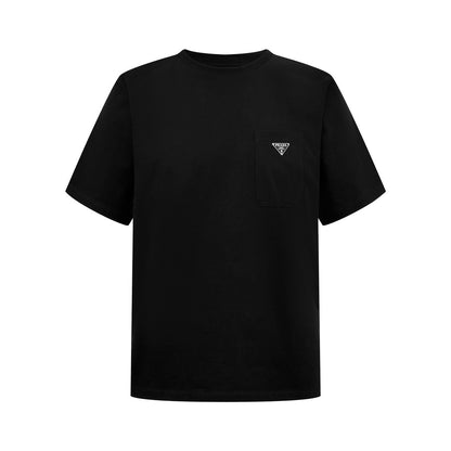 2026 New Triangle Brand Pocket Triangle Label Short-Sleeve Shirt (25247-A20)