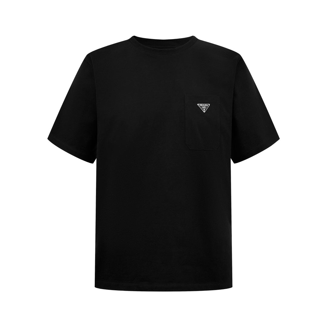 2026 New Triangle Brand Pocket Triangle Label Short-Sleeve Shirt (25247-A20)