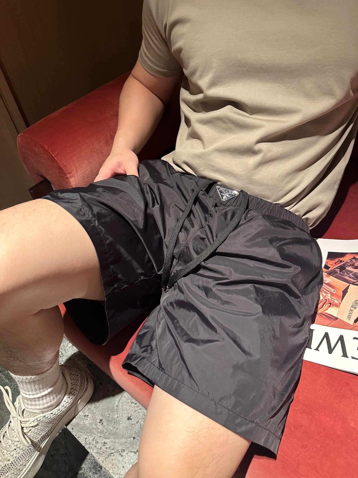 2026 New Triangle Brand Nylon Shorts (MM061-A45)