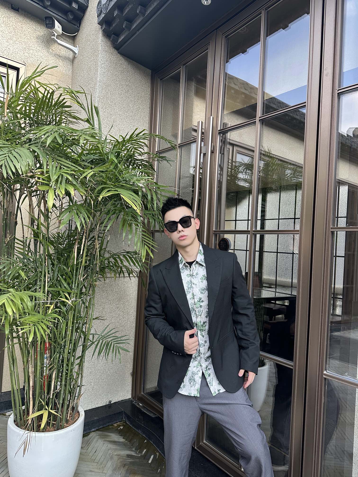 2026 new model LY full jacquard suit jacket (MM035-D10)