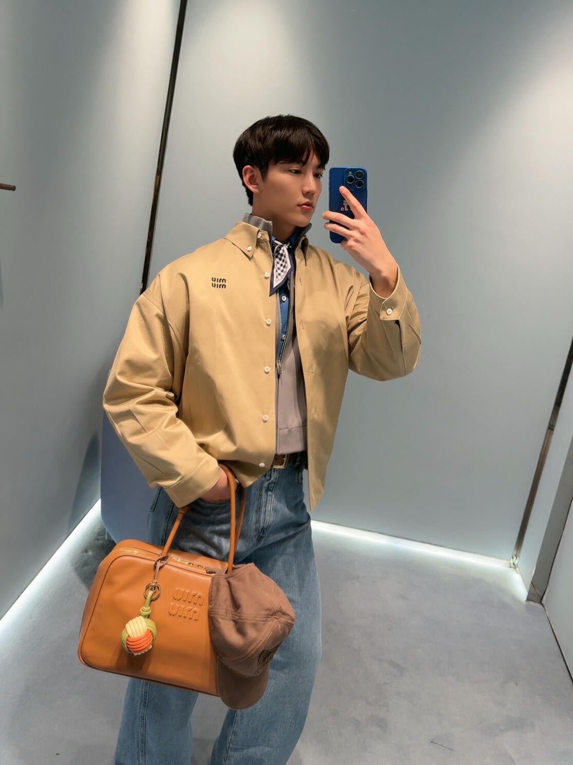 2026 New MM Embroidered Button-Up Jacket (25250-C25)