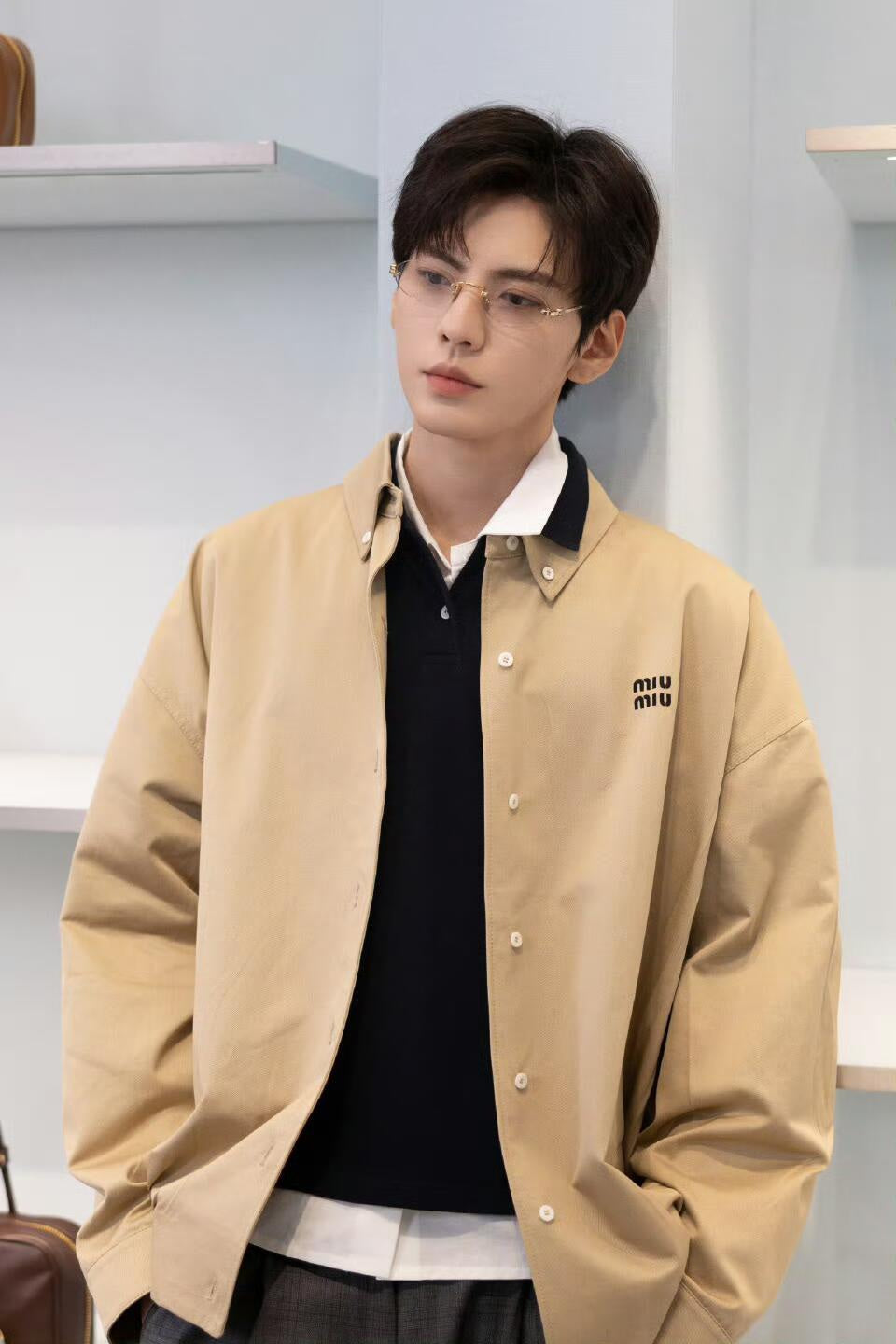 2026 New MM Embroidered Button-Up Jacket (25250-C25)