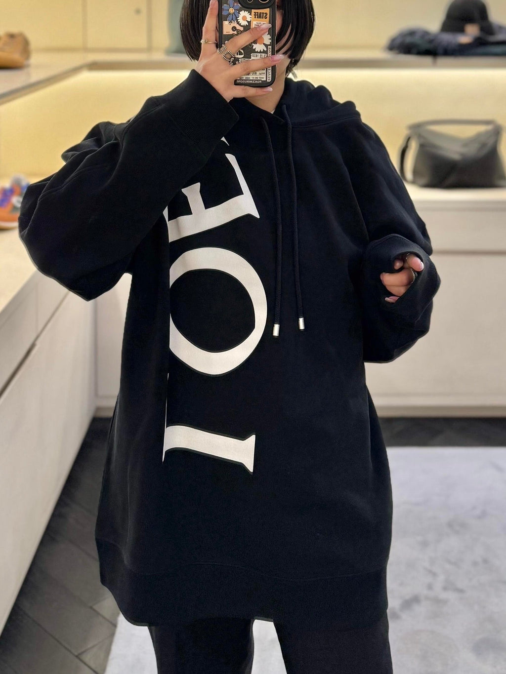2026 New Way Printed Hooded Sweatshirt (25266-B45)
