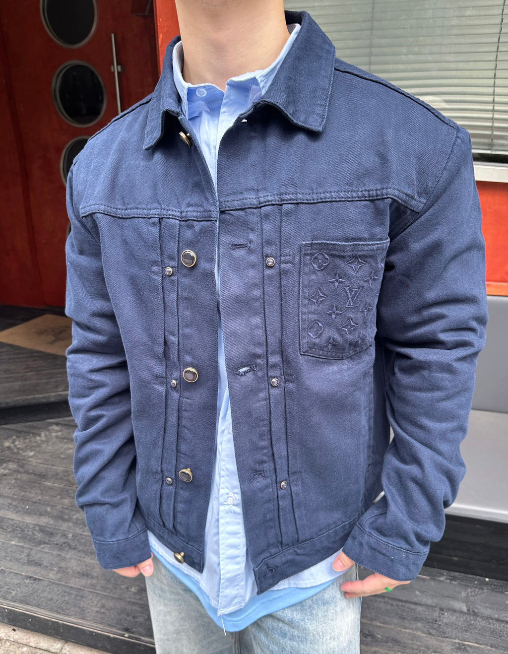 2026 New LY Denim Trucker Jacket (MM076-B60)