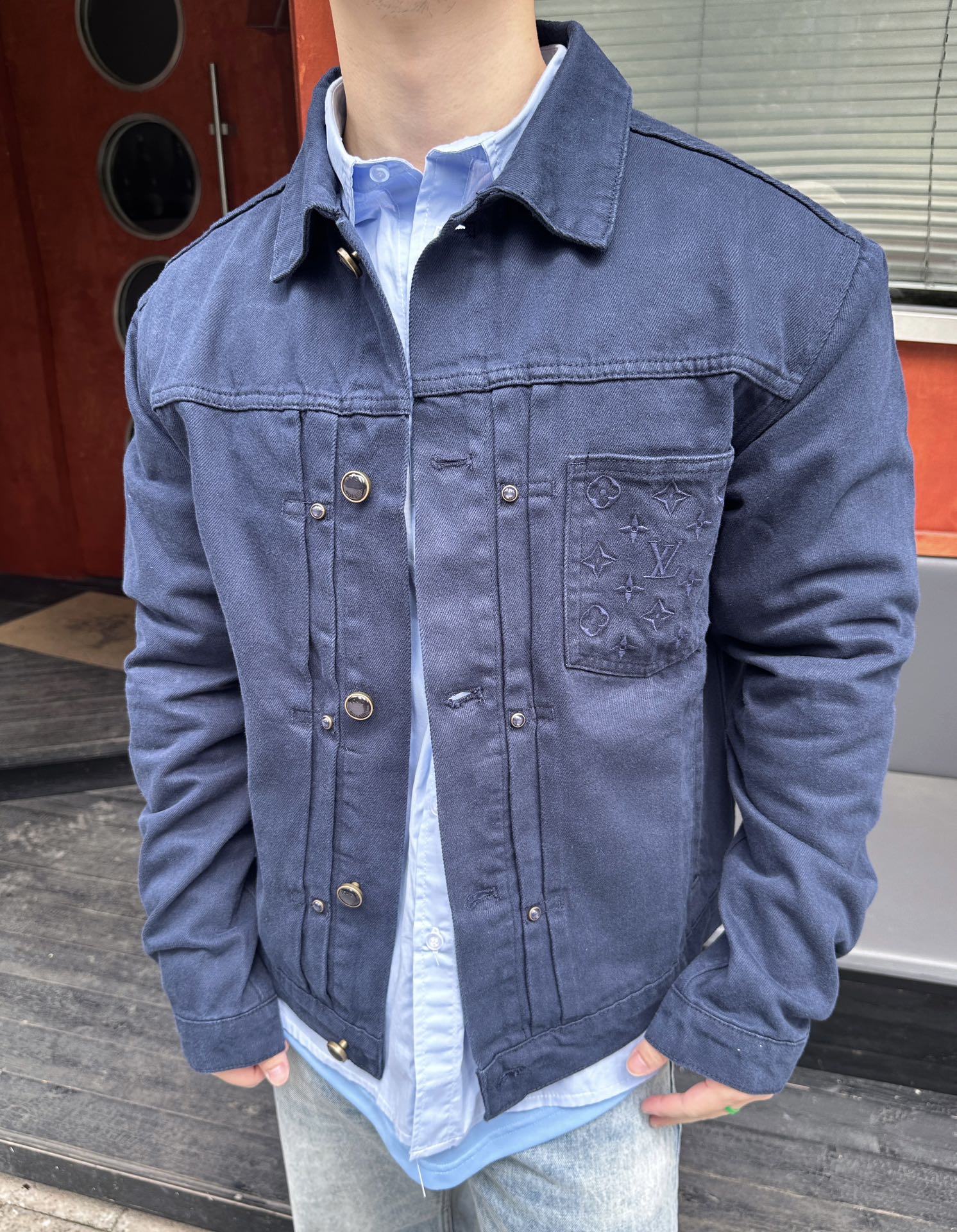2026 New LY Denim Trucker Jacket (MM076-B60)