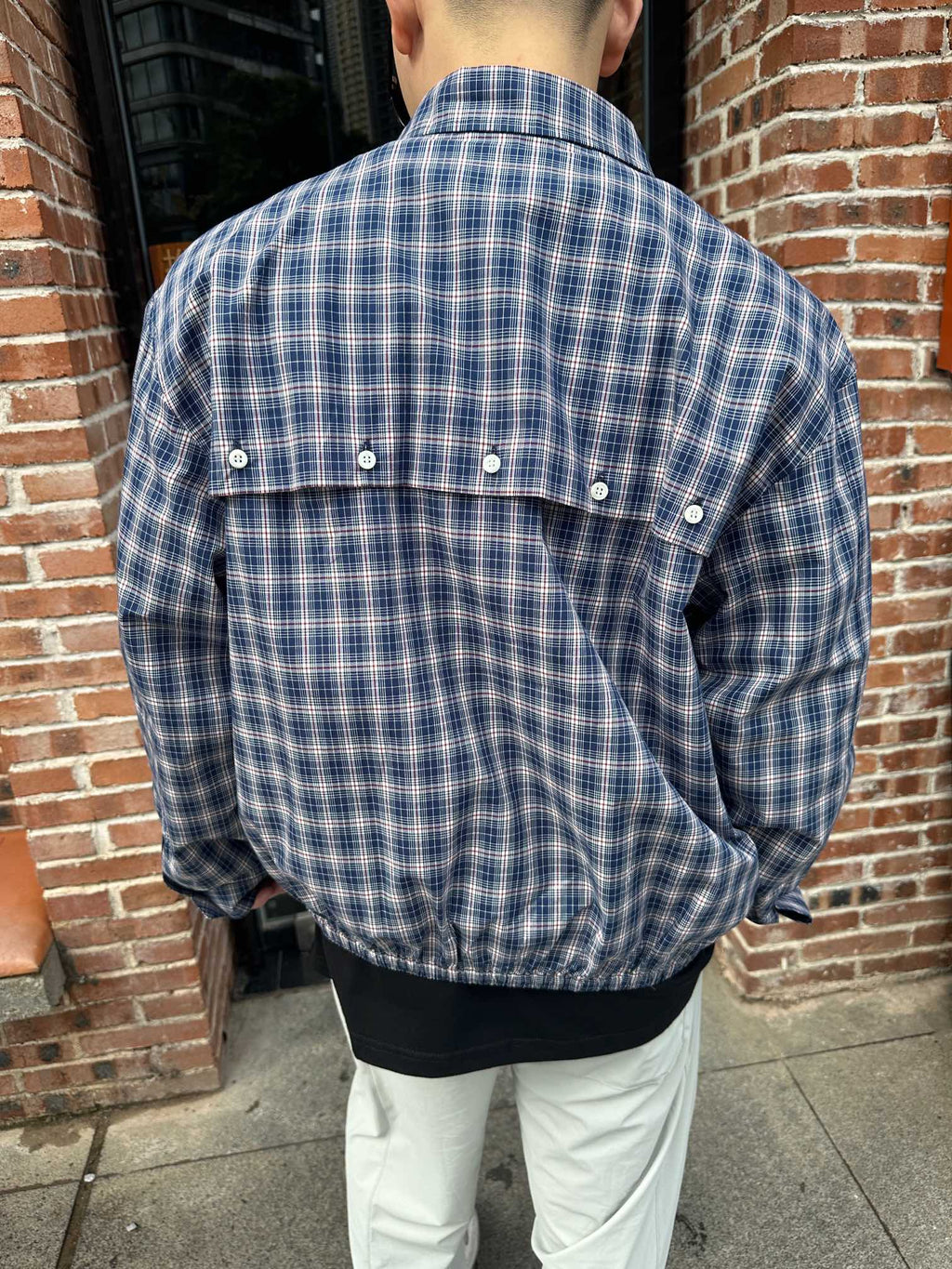 2026 New MM Embroidered Check Jacket (25258-C20)