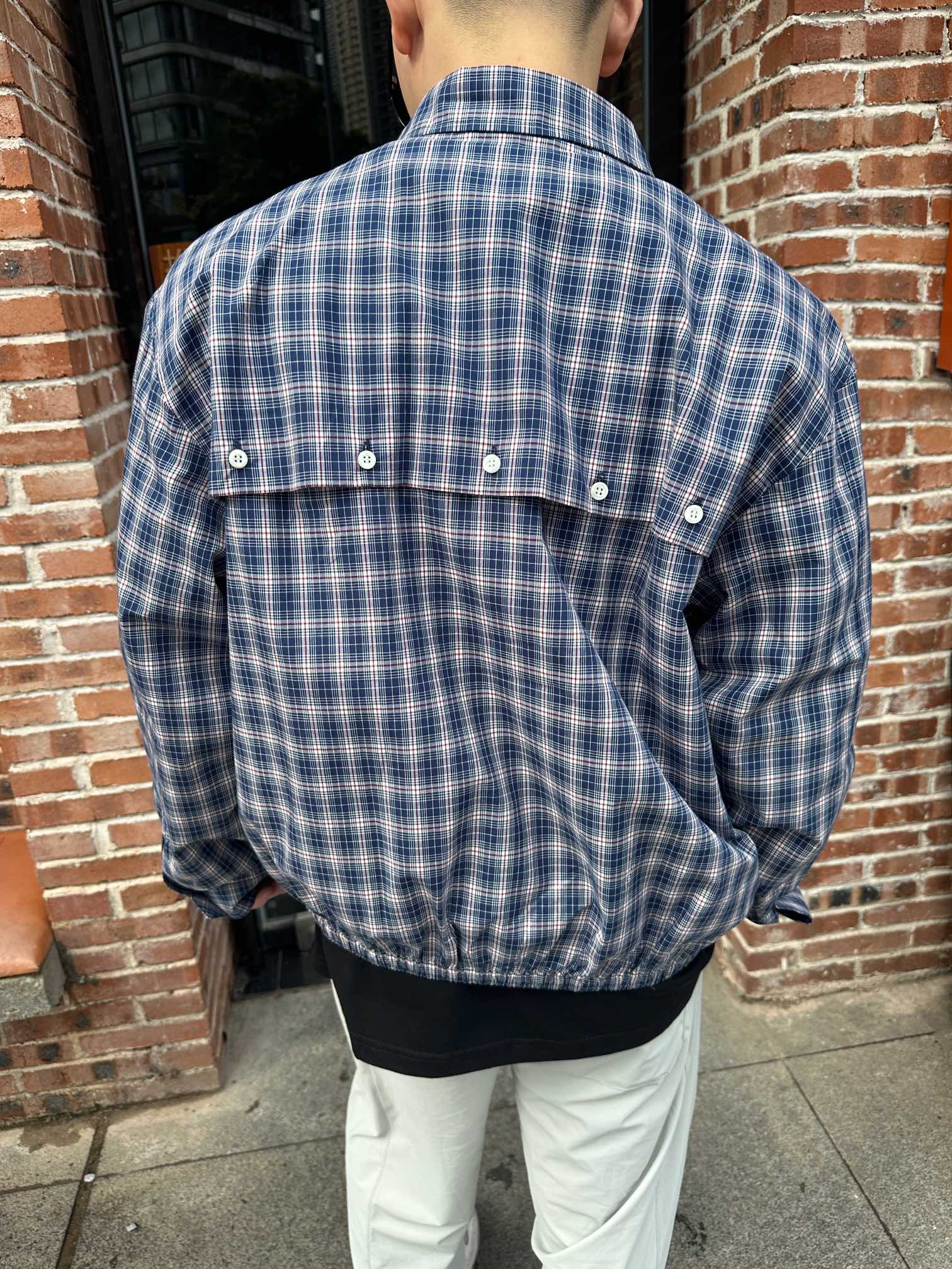 2026 New MM Embroidered Check Jacket (25258-C20)