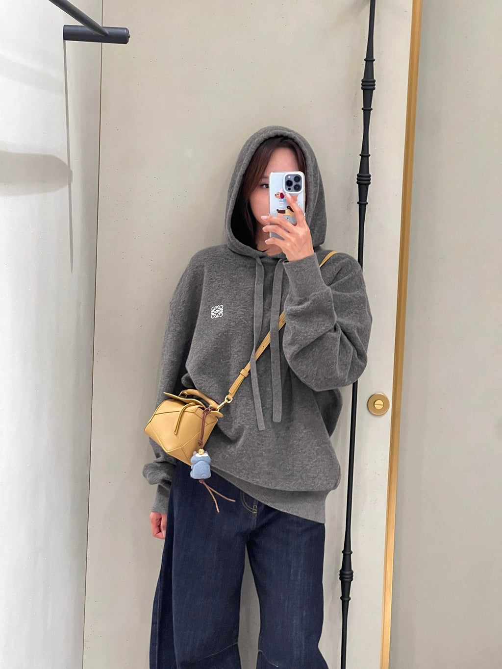 2026 New Way Embroidered Hooded Jumper (25186-B75)