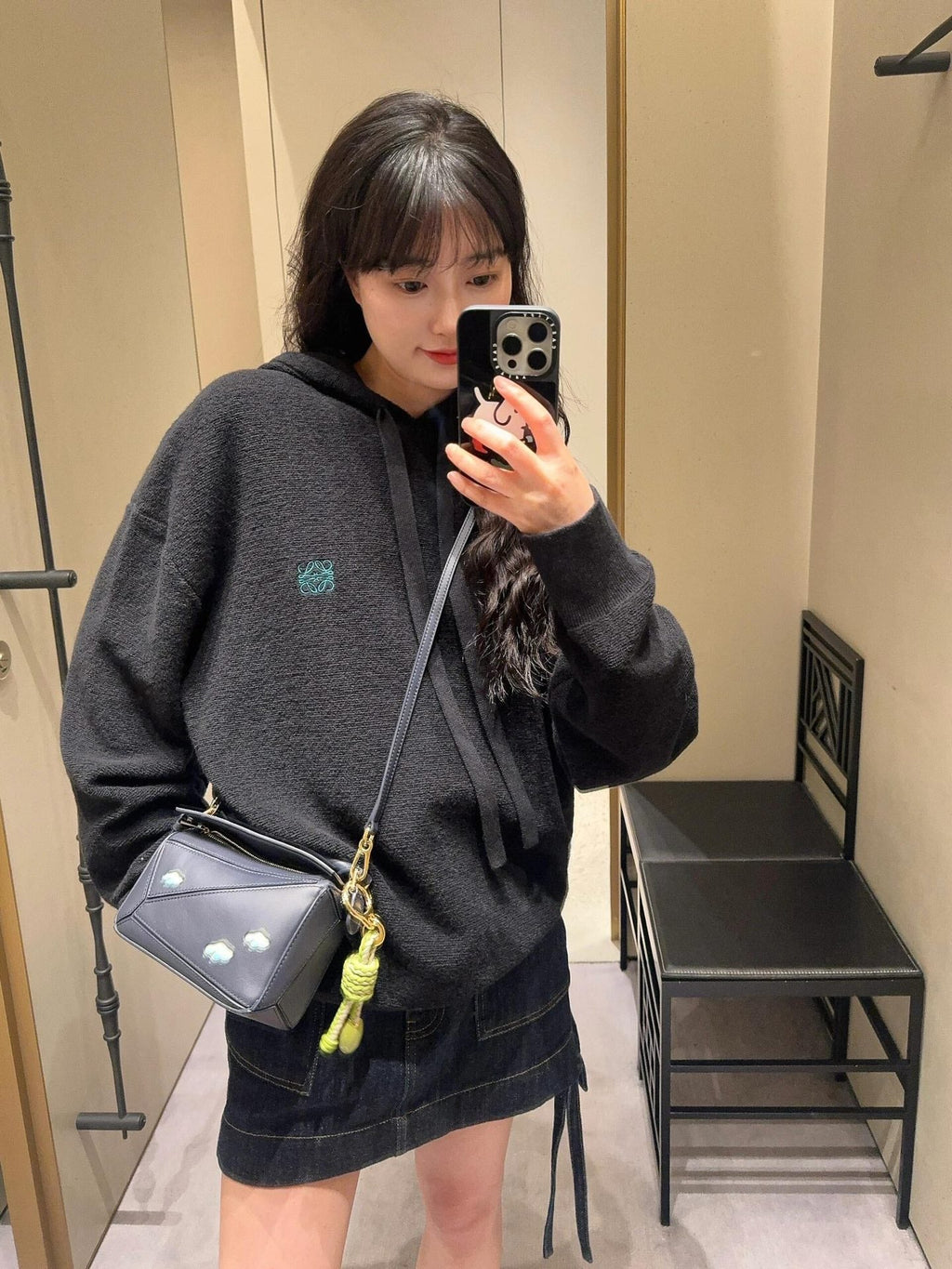 2026 New Way Embroidered Hooded Jumper (25186-B75)