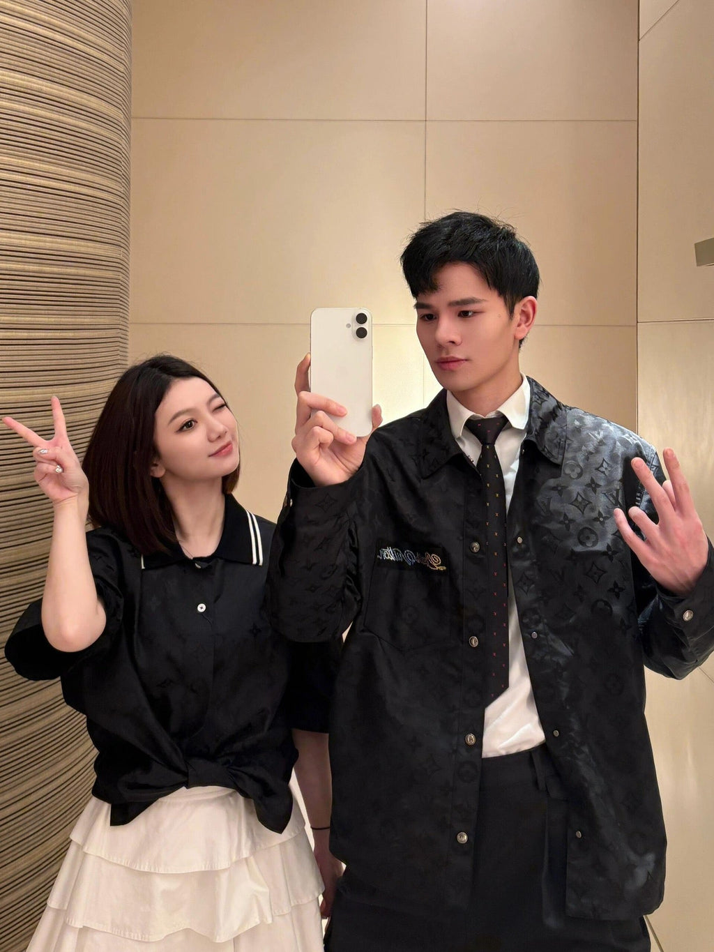 2026 New LY Corrugated Jacquard Jacket-Style Shirt (MM082-B55)