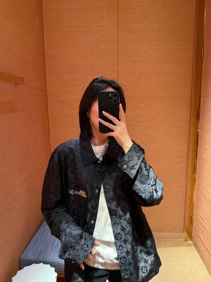 2026 New LY Corrugated Jacquard Jacket-Style Shirt (MM082-B55)