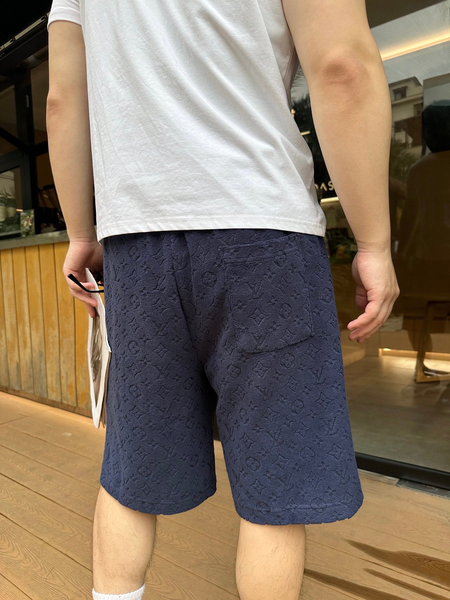 2026 New LY Textured Terry Shorts (55015-A55)