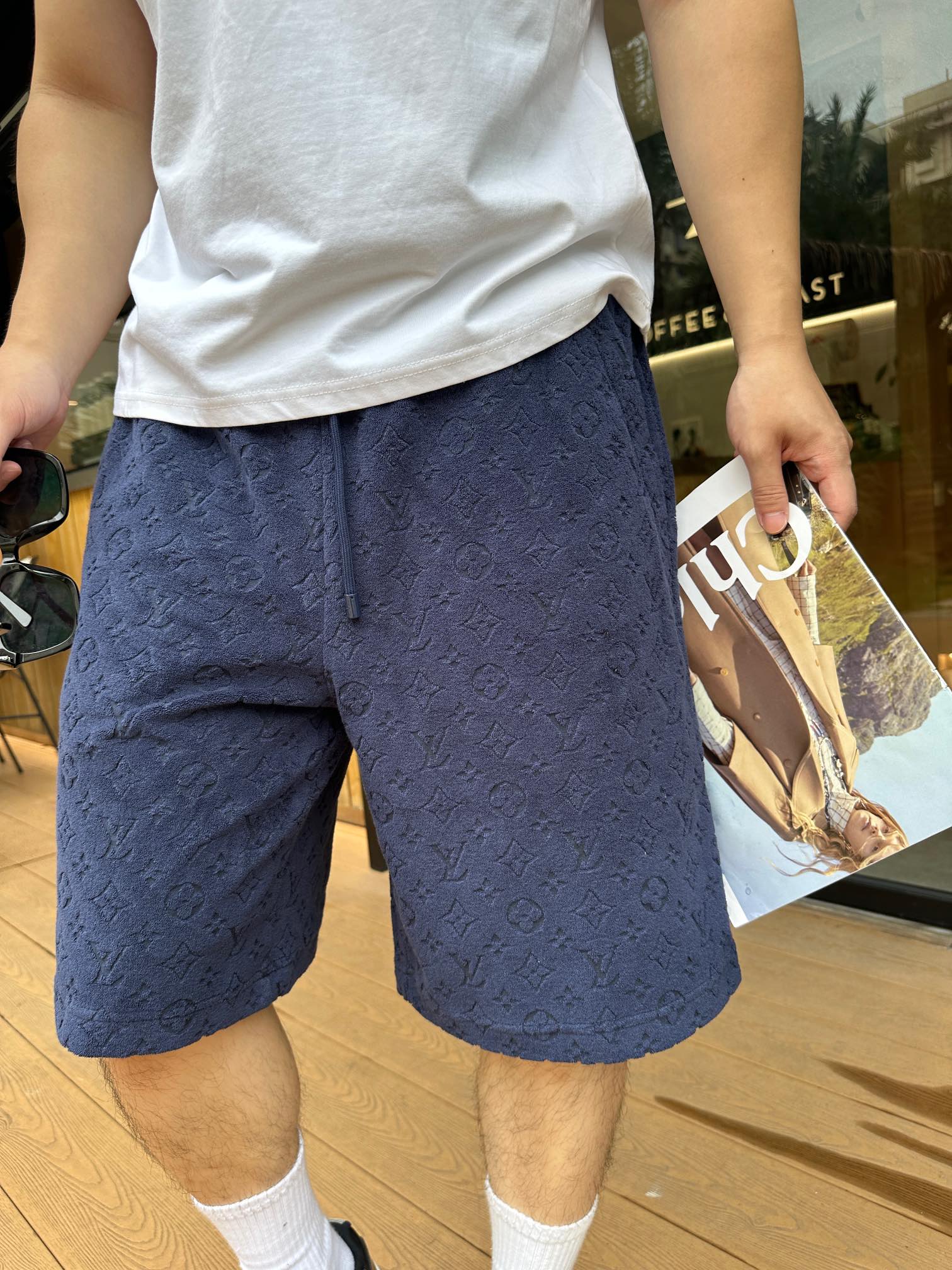 2026 New LY Textured Terry Shorts (55015-A55)