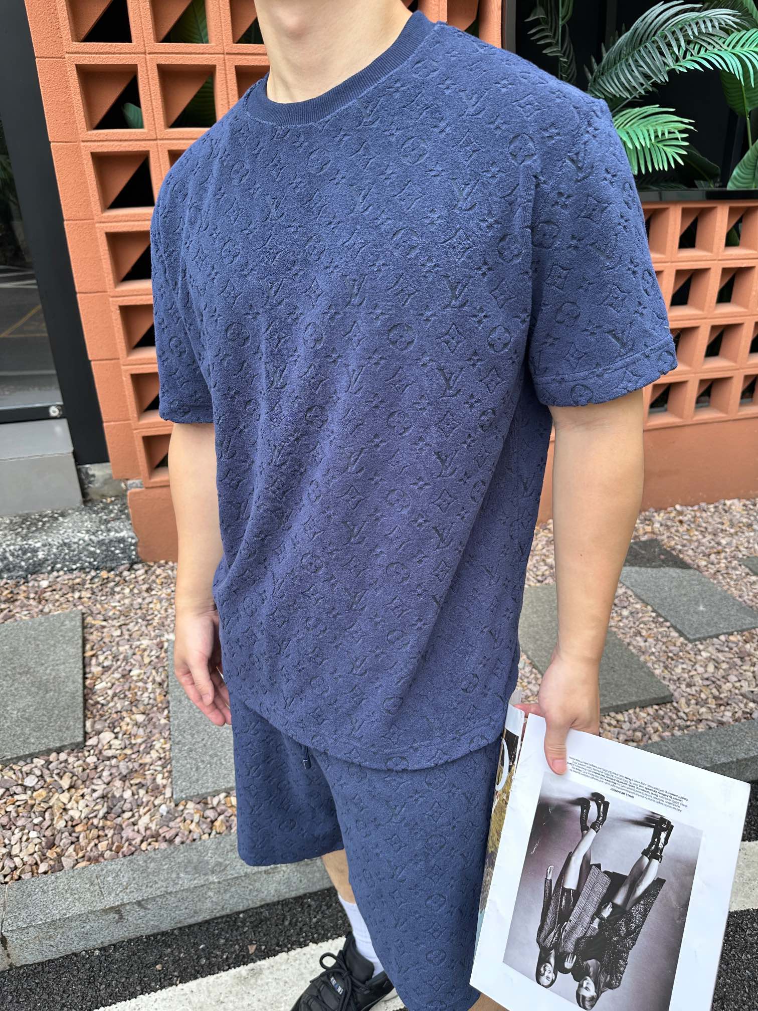 2026 New LY Textured Terry Shorts (55015-A55)