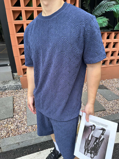 2026 New LY Textured Terry Shorts (55015-A55)