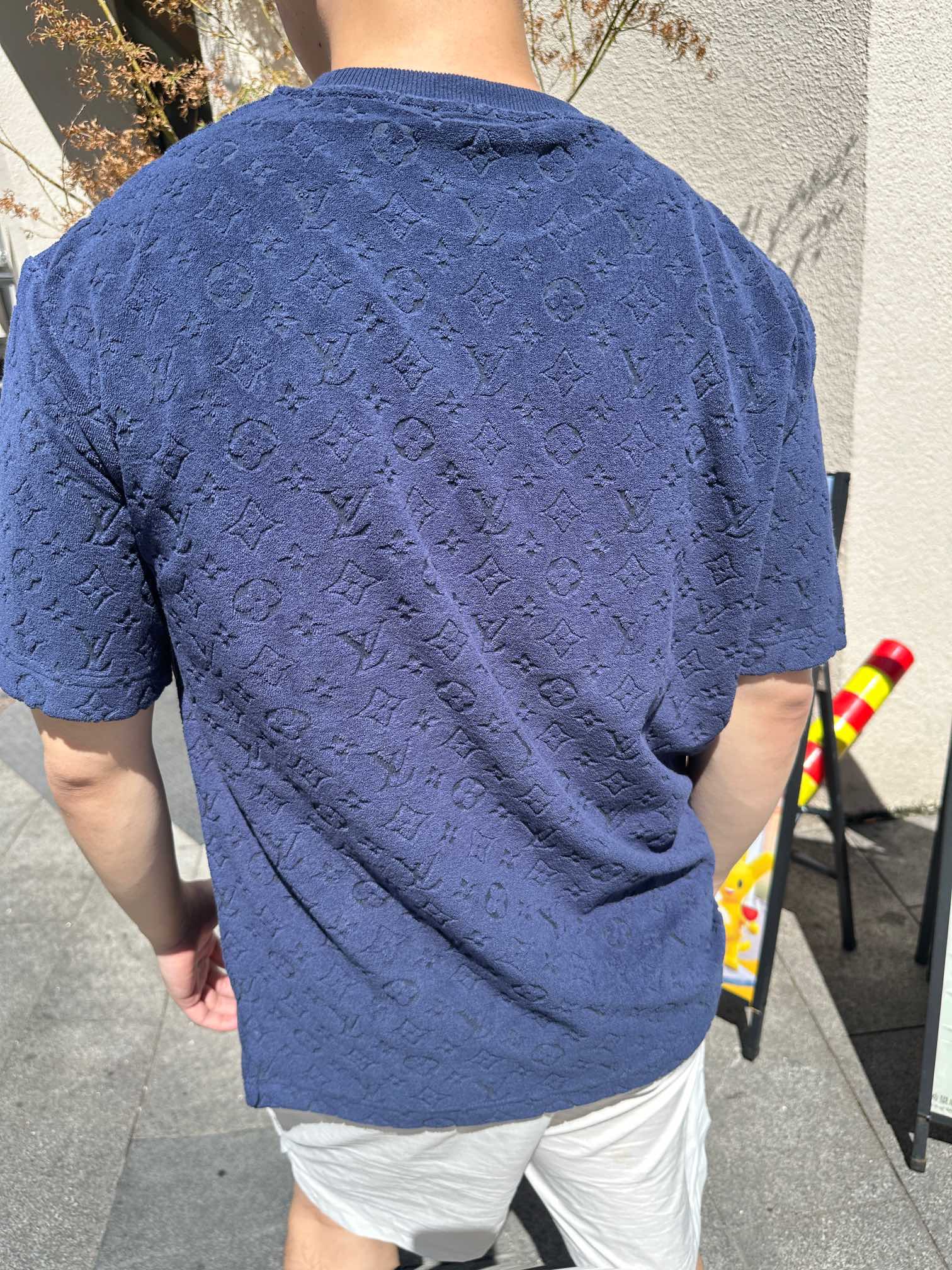 2026 New LY Embossed Terry T-Shirt (25325-A20)