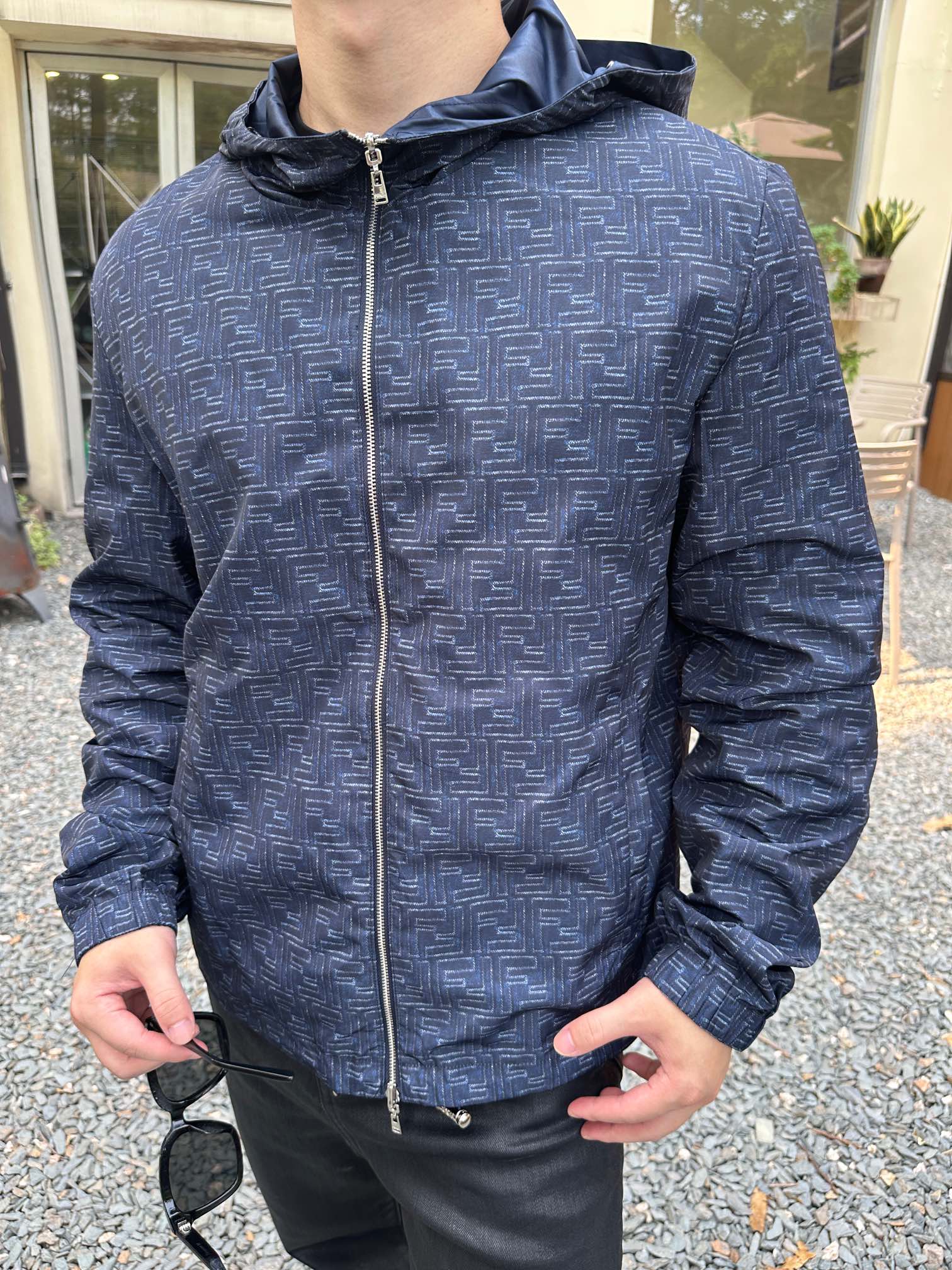 2026 New FF Reversible Hooded Jacket (25331-C15)