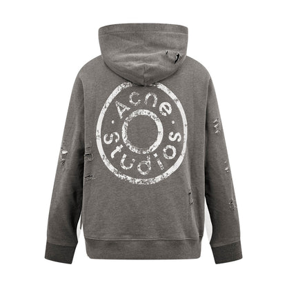 2026 New Acn Distressed Logo Zip-Up Jacket with Holes (25303-B75)