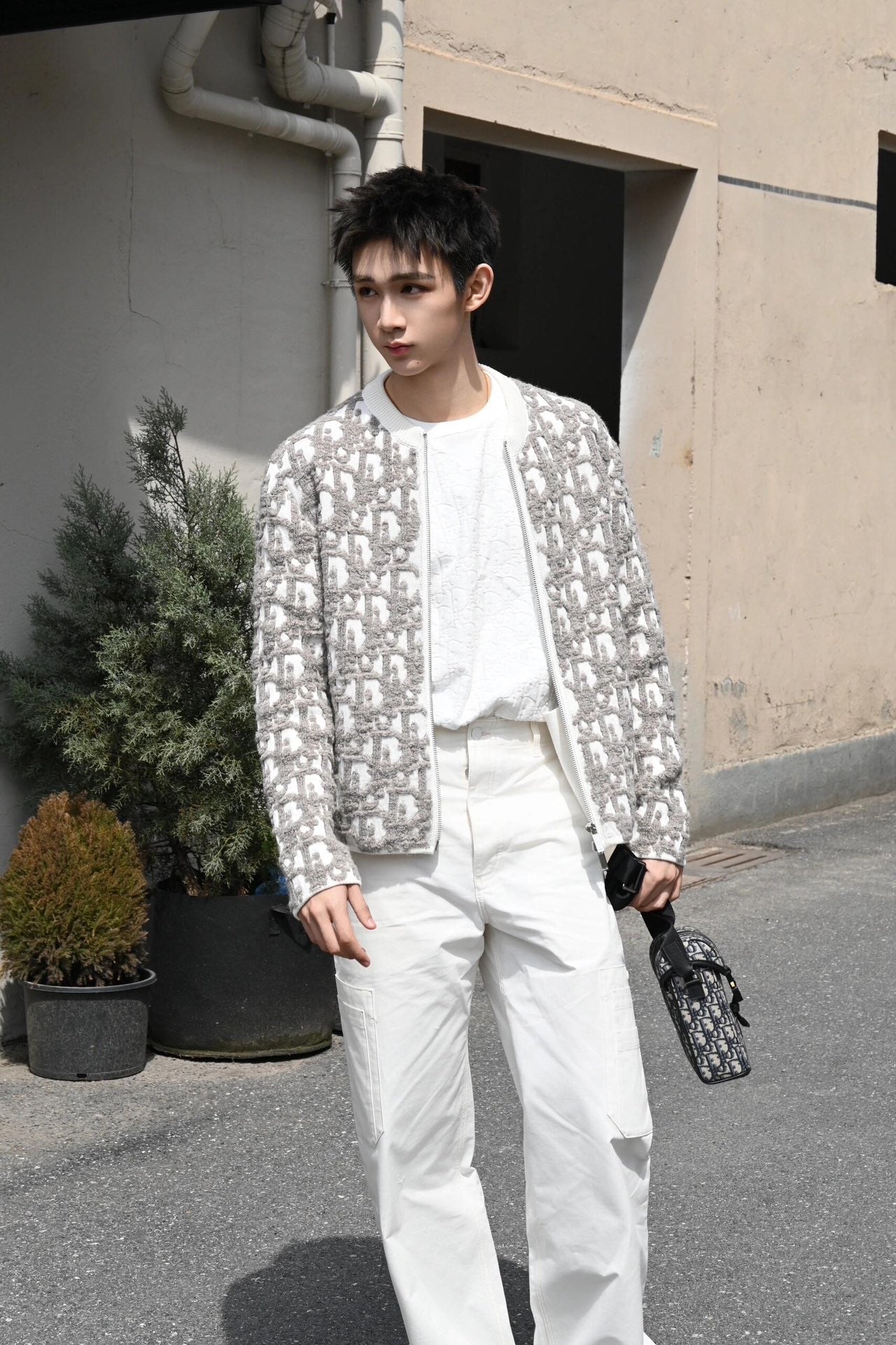 2026 New Style CD Printed Cotton Sweater Coat (25330-B95)