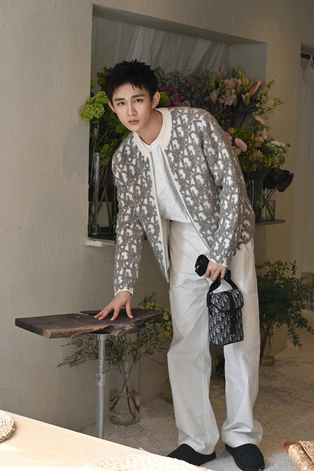 2026 New Style CD Printed Cotton Sweater Coat (25330-B95)