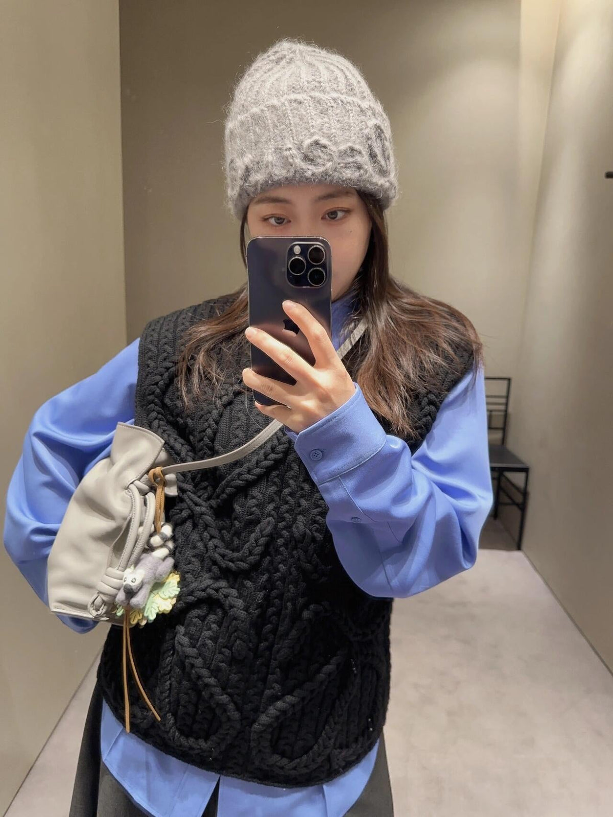 2026 New Way Cable-Knit Cardigan (25238-B50)