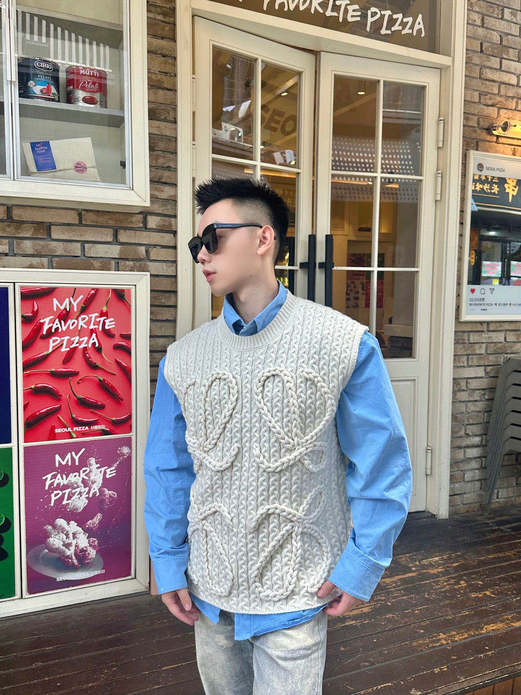 2026 New Way Cable-Knit Cardigan (25238-B50)
